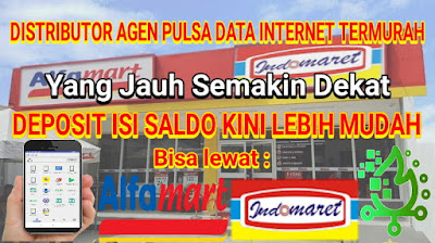 jual pulsa deposit saldo bisa bayar lewat alfamart indomaret