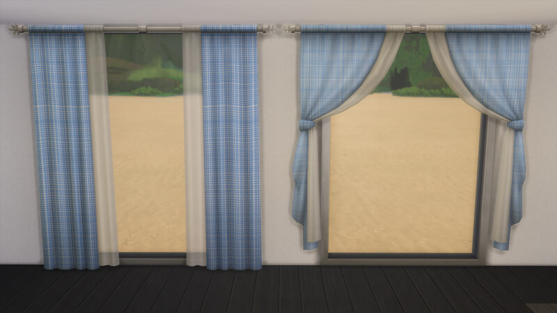 The Sims 4 Window Coverings