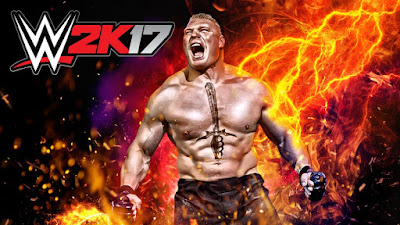 WWE 2K17 Cover Athlete Brock Lesnar