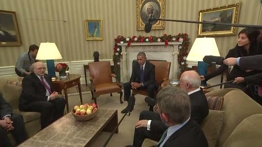 Obama Congratulates  To Nobel laureates