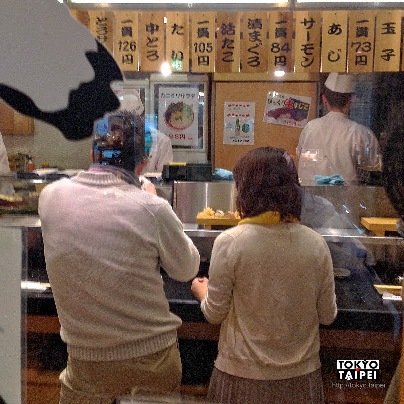 立食美登利 站著吃壽司新鮮美味又超便宜 Tokyo Taipei