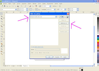 Tutorial Criando Uma Nova Paleta de Cores no Corel Drawn