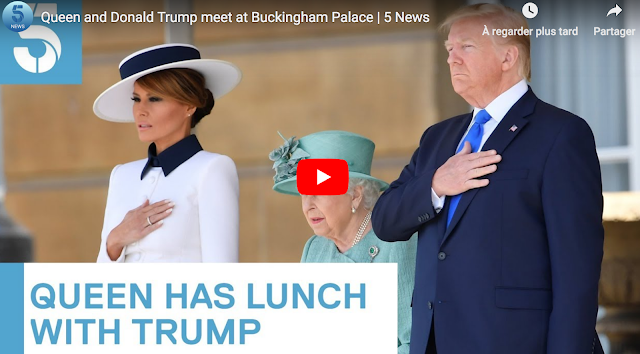 Queen and Donald Trump meet at Buckingham Palace | 5 News