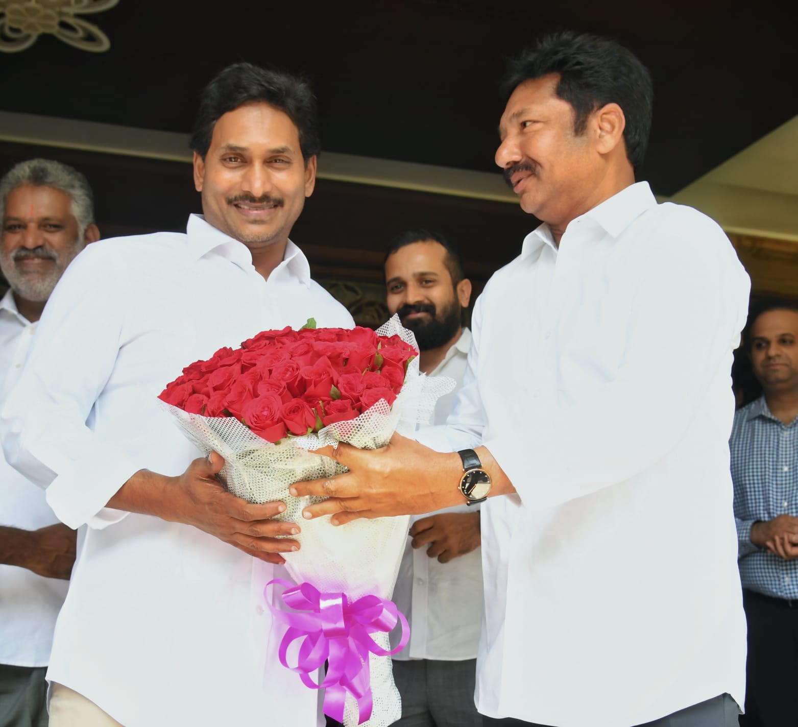 YS Jagan leaves for Memantha Siddham Yatra