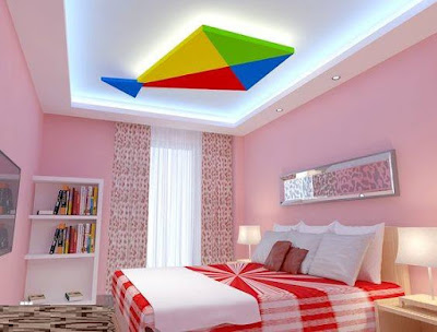 stunning POP false ceiling design idea for the bedroom