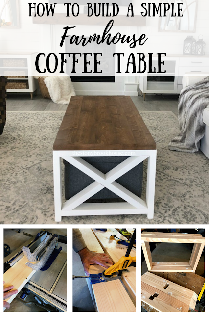 How To Build A Farmhouse Coffee Table