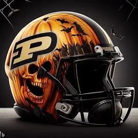 Purdue Boilermakers halloween concept helmet