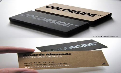 Colorside Business Card design