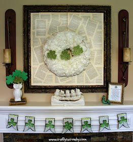 Interchangeable Wreath, March 17, St. Paddy's Day, St Patricks Day, Easy Holiday Decorating