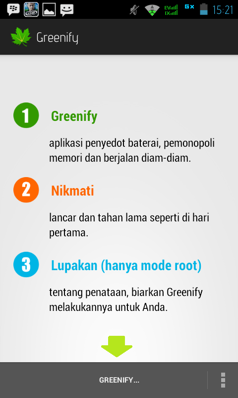 Cara Instal Greenify