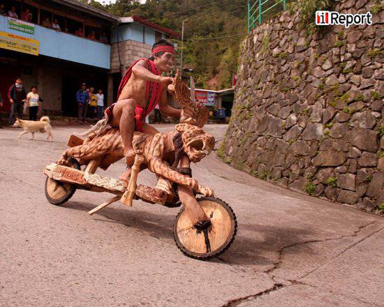 Philippines Wooden Scooter