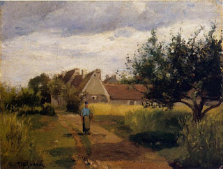 Entering a Village, 1863