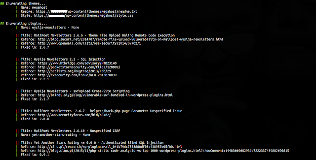 WPSeku v0.2 - Wordpress Security Scanner
