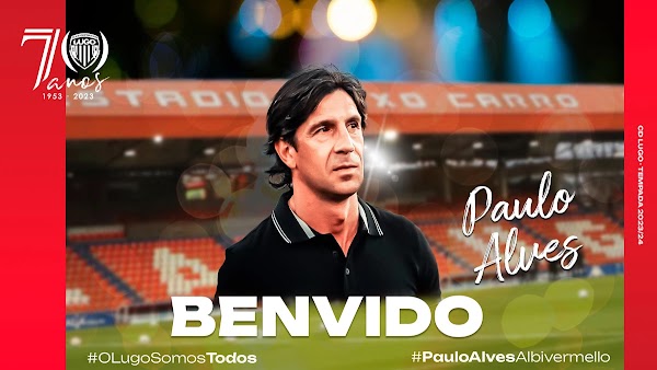 Oficial: CD Lugo, firma el técnico Paulo Alves