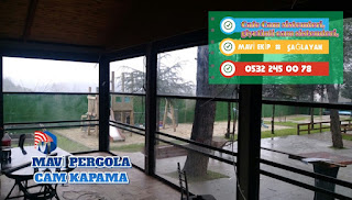 Cafe Cam sistemleri, giyotinli cam sistemleri, Cam ile kapama. MAVİ CAM 0532 245 00 78  Cam ile Kapatma, Cam Kapatma Uygulayıcısı, Mavi Cam, 0532 245 00 78  Kış bahçesi, Kısaca; Cam vb. örtü ile çevrelenmiş içinde oturulabilir bahçe. Çevresi camlarla çevrili küçük cam evler görünümündeki kış bahçeleri, evlerde dört mevsim sıcak ve aydınlık bir bahçe keyfi yaşatır.