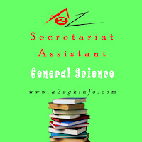Secretariat Assistant : General Science questions and answers