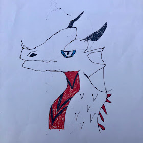 drawing dragons