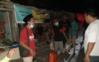 kebakaran pasar tua, maesa, dpd partai ummat bitung, partai ummat,