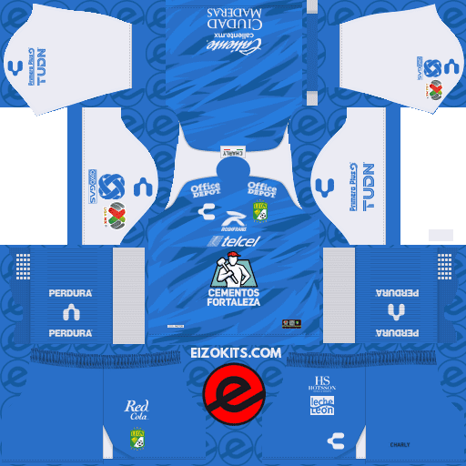 Kit Dream League Soccer 2023 León FC DLS Kits 2023-2024 Charly (Goalkeeper Home)