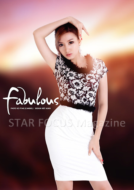 star focus magazine myanmar model yu thandar tin