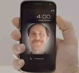Samsung Galaxy Nexus Face Lock App Picture