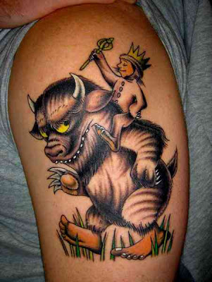 Where The Wild Things Are Tattoos @ sweetassugarman.blogspot.com