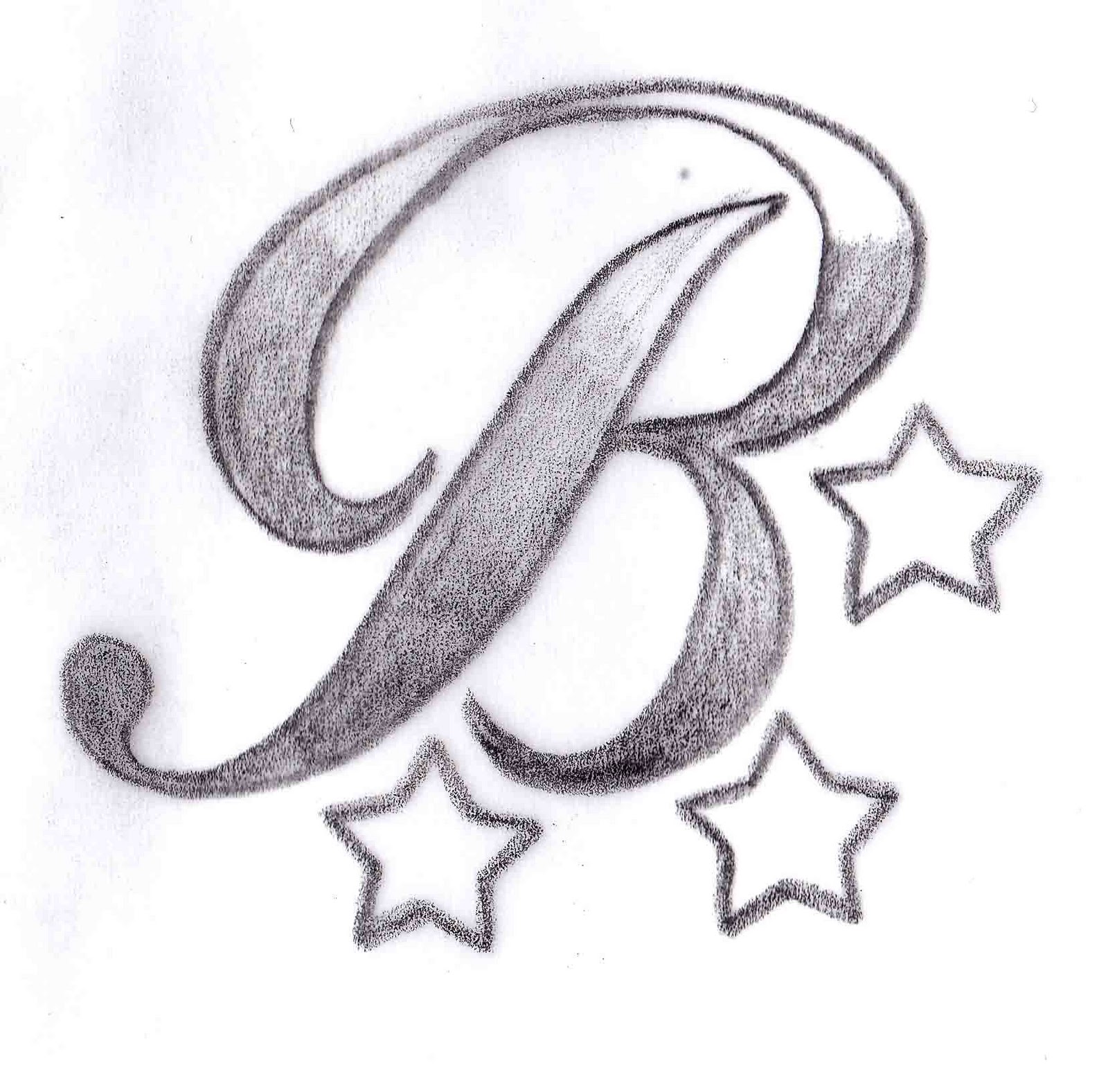 The Letter B Tattoo Designs 1
