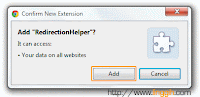 Google Chrome - Confirm Extention