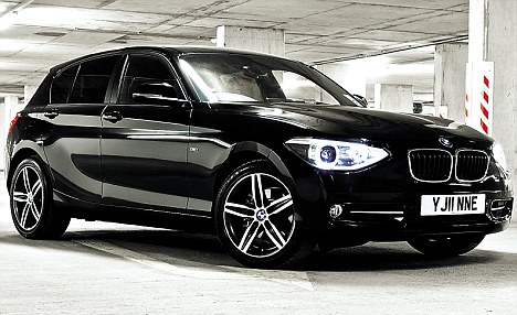 Black 2014 BMW 116I