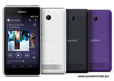 Sony kerap merilis smartphone terbaru dengan melakukan pengingkatan Sony Xperia E1 Spesifikasi dan Harga