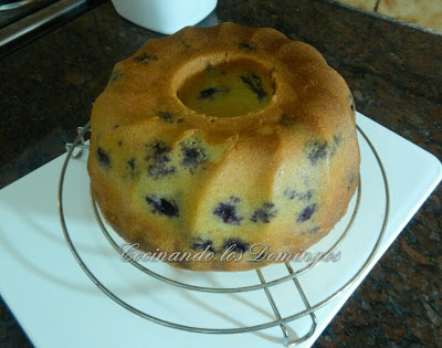 torta de arandanos