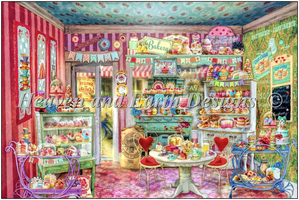 	HAED artwork by Aimee Stewart	"	AIS-15782 The Little Cake Shop - SS	