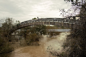 Puente-arco del acueducto de Los Hurones. (La Barca de la Florida)