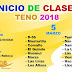 Municipalidad de Teno dio a conocer su calendario de inicio de clases