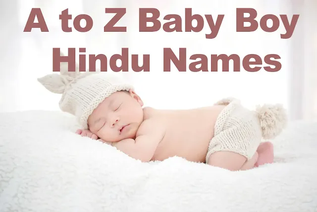 A to Z Baby Boy Names Hindu 2023 PDF