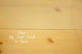 DIY Wood Planked Table Top- Farmhouse DIning Room Table- From My Front Porch To Yours