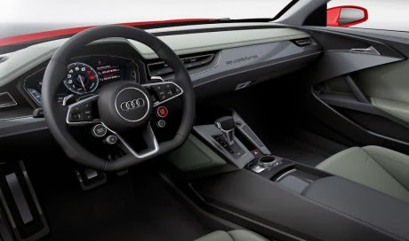 2014 Audi Sport quattro Laserlight Concept interior pictures