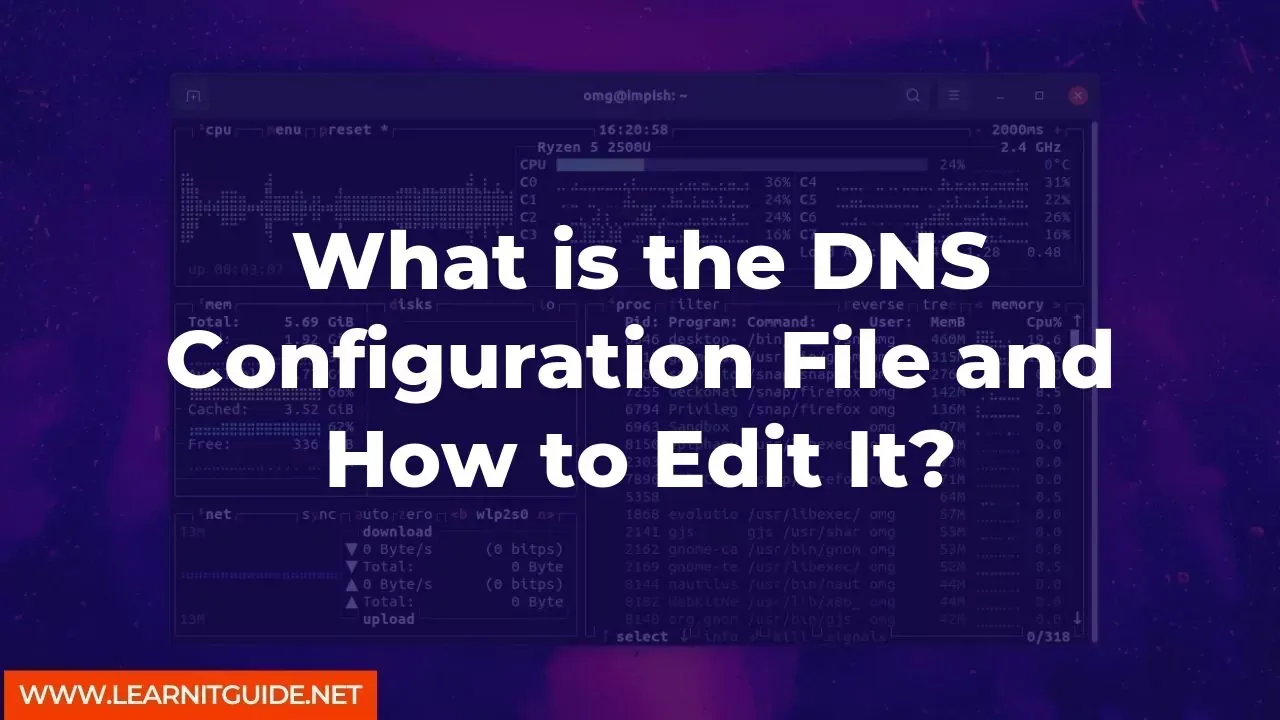 What is the DNS Configuration File and How to Edit It