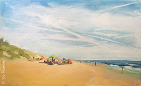 beachpainting, pleinairpainting