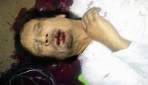 gaddafi dead