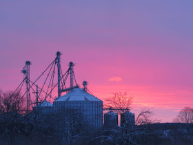 pink sunrise