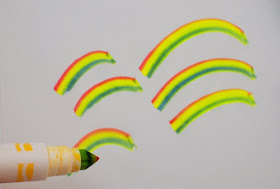 How to Make a DIY Rainbow Marker (in under a minute!)