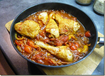 poulet basquaise