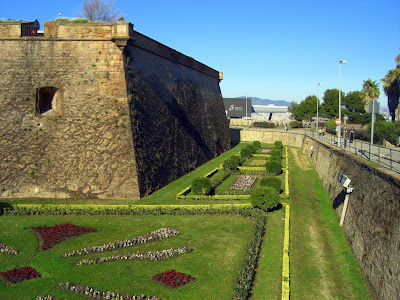 Montjuic Castle in Barcelona