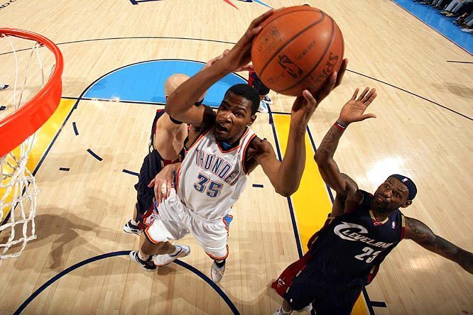 kevin durant dunks on lebron. LeBron#39;s talents have been