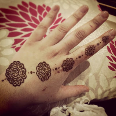 Top Sameena Khan's Best Arabic Mehndi Designs For Hands 2013