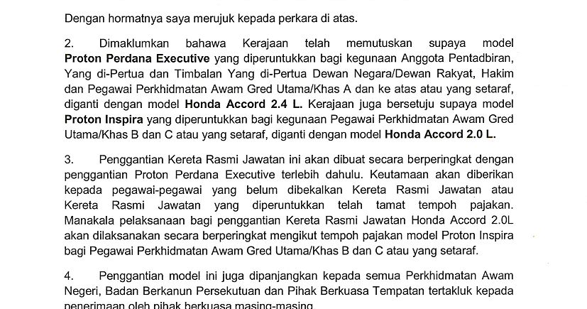 Contoh Surat Rasmi Sokongan Ketua Kampung - Rasmi F