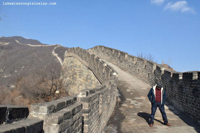 THE GREAT WALL OF CHINA AT MUTIANYU