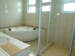 master bathroom with jaccuzi