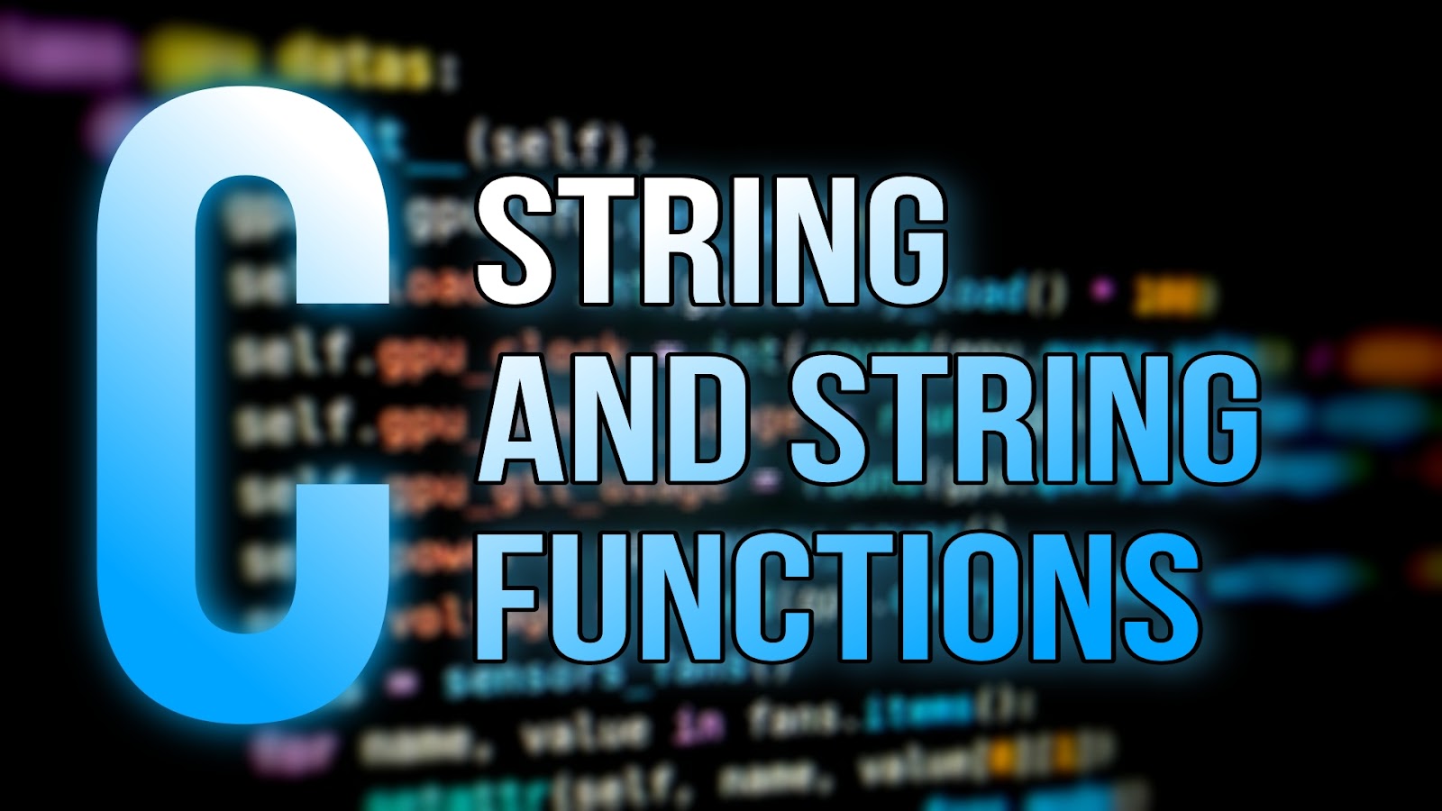 C Programs - Basics Of String And String Functions